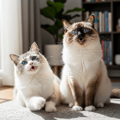 [アレンジ用]猫（ラグドール）