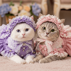 [アレンジ用]ロリータ猫