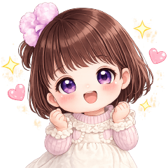 Meng Meng Valentine Stickers