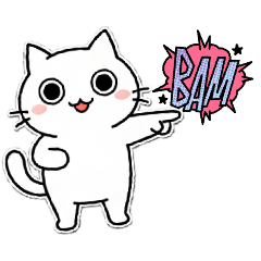 The Relaxed Life of a White Cat (1)