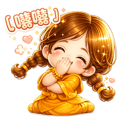 Q Tibetan Girl- Daily Greetings