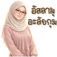 Yah BIG Sticker(Hijab)v.8th