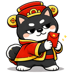 God of Wealth (Shiba Inu Version)