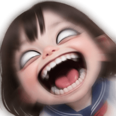 Xiaoting's belly is slightly dark.