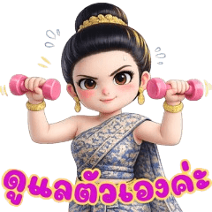 หนูดาว สาวชุดไทย daily set