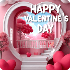 Happy Valentines Day Paper Cut 03 : Big