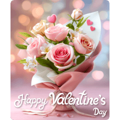 Happy Valentine's Day Bouquet 02 : Big