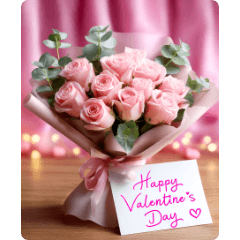 ช่อดอกไม้สวยๆ วันวาเลนไทน์ ❤️ Big 01