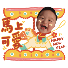   趙一寶貝來拜年嘍  -