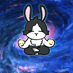 Bunny Party_ Fearless of light waves