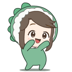 Dino Girl : Pop-up stickers