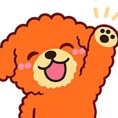 Toy Poodle Light Stickers (Remastered)
