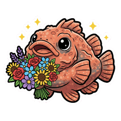 Lovely stonefish