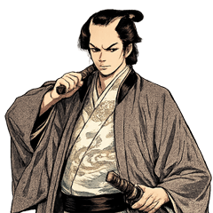 Cool Samurai Stickers