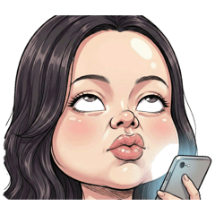 我的饅化女友-表情太多了吧