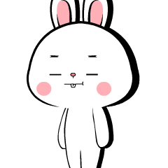 Funny Rabbit 2 : Effect stickers – LINE stickers | LINE STORE