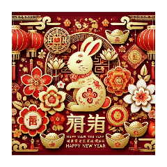 大人のための新年のご挨拶【2027】年賀状