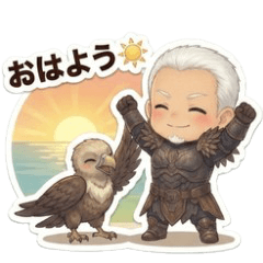 Silver warrior & Bird partner