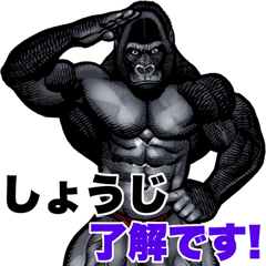 Shouji dedicated macho gorilla