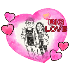 男孩和女孩一起