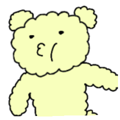 Everyday Moco Bear Stickers No3