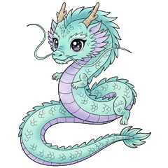 สติกเกอร์มังกรฟ้า 1