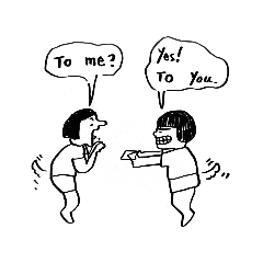 妹ㄚ送鵝卵石頭