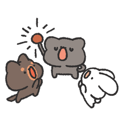 Cute and Rowdy Friends