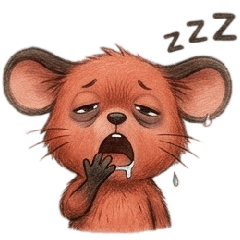 紅毛鼠的溫馨生活