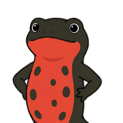 Chubby Fire-Bellied Newt Care & Comfort