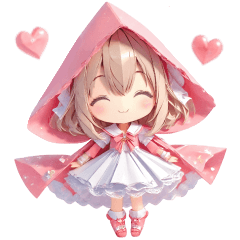 Fluffy Little Red Riding Hood