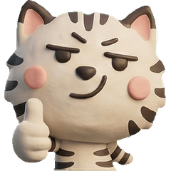 3D Classic Tabby Cat  25