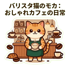Mocha the Barista Cat: Cafe Life