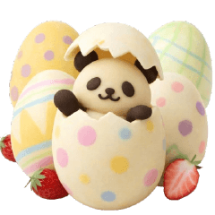 もちもち3D★春パンダの長文気遣い