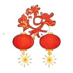 Golden Charms: New Year Wishes