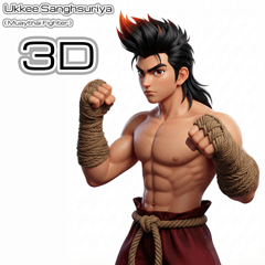 Ukkee Sanghsuriya (Muaythai Fighter)