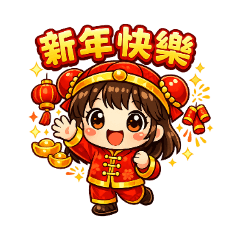 新年賀詞-吉祥娃娃來拜年