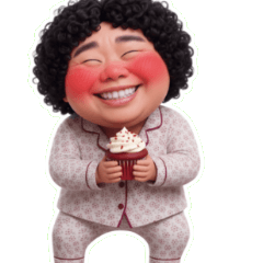 Funny Obasan Stickers