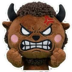 Plush American Bison  7th