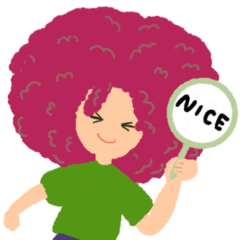 ボリューミーなヘアスタイルが好きです