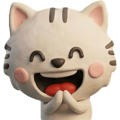 Moving 3D Serengeti Cat  26