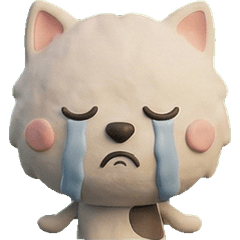 Moving 3D Bicolor Cat  26