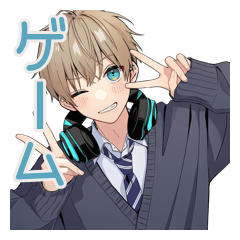 Brown Hair Gamer Boy Daily