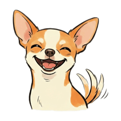 吉娃娃 _ 吉哥 _各種情緒表情篇（無背景）