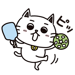 Daily Life of a Pickleball-Loving Cat