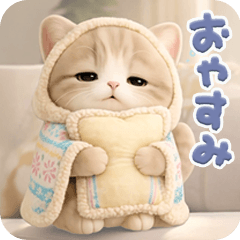 ちびニャンず♡まいにちスタンプ♡飛び出す