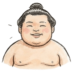 Grand Sumo: Yokozuna Healing Stickers
