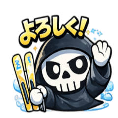 Grim Reaper-winter sports