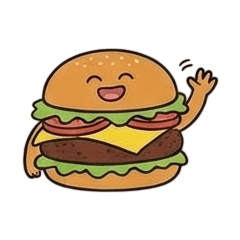 內餡外露的漢堡2