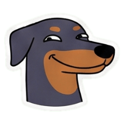 可愛狗狗系列-杜賓犬-3